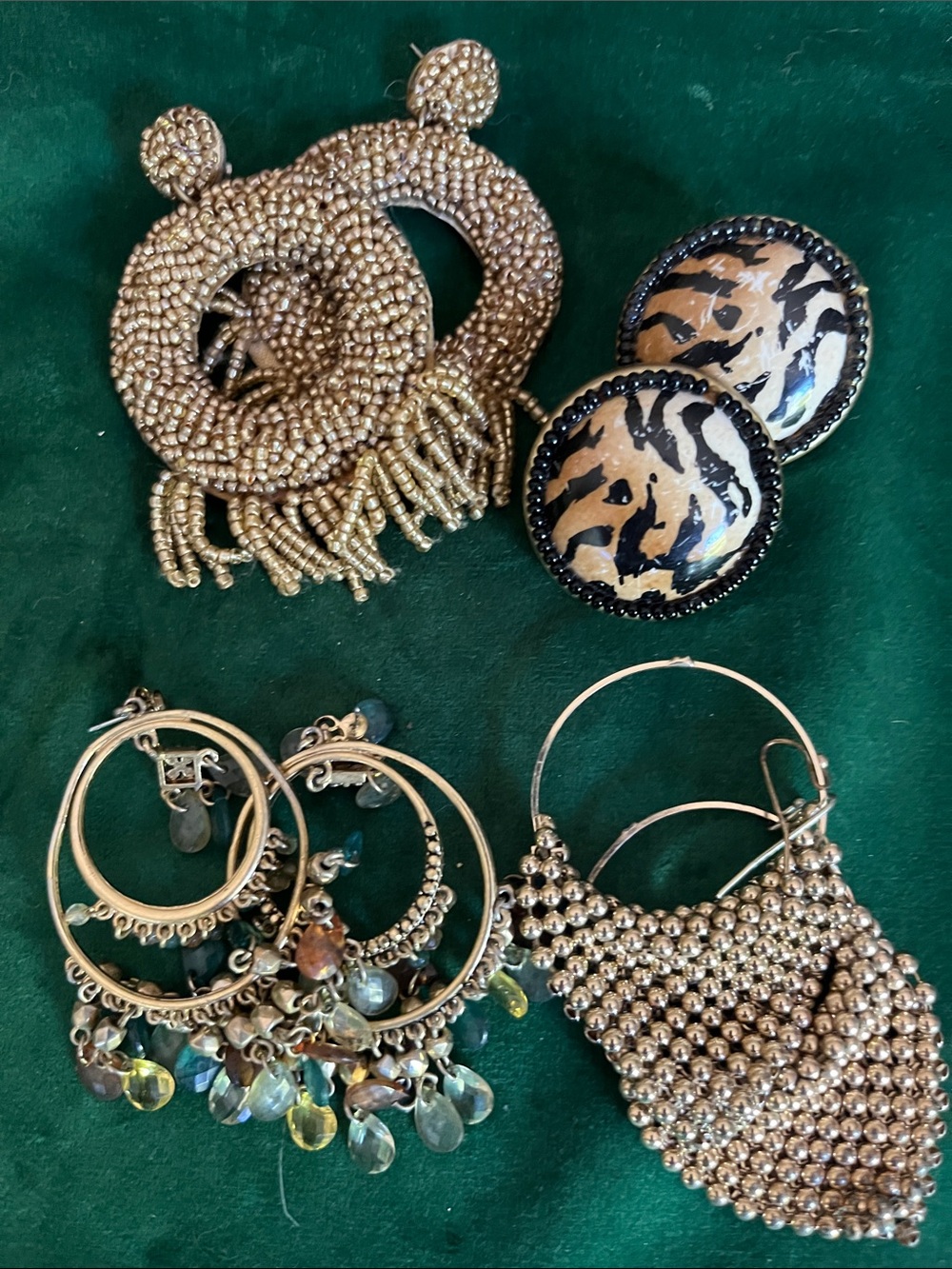 4 pair lot earrings